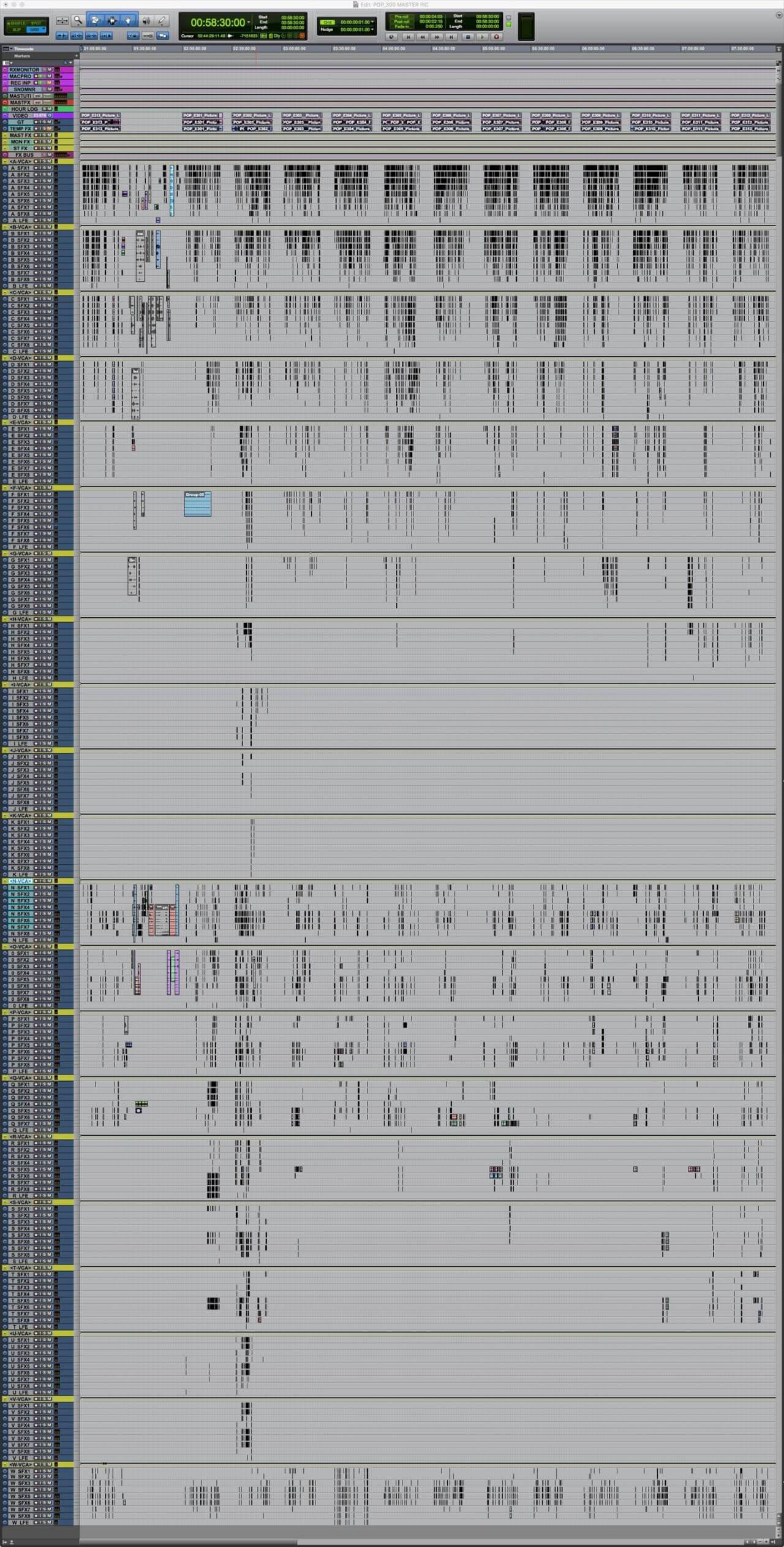 a sound designer's timeline of Polly Pocket season 3