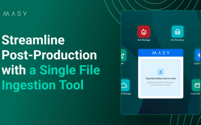 Streamline Post-Production with a Single Data Ingestion Tool